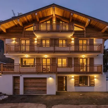 Jacaranda2 Sublime 6pax Vue Mtblanc Parking דירה